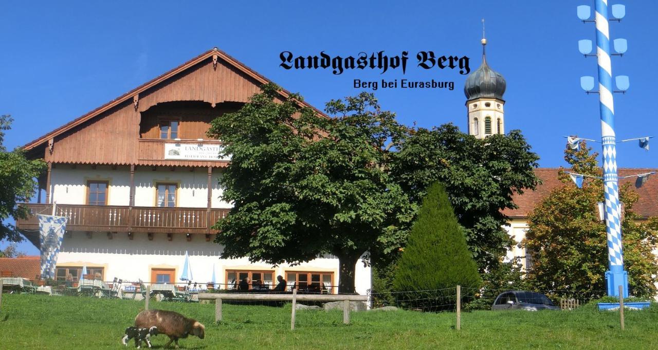 Landgasthof Berg Eurasburg Kültér fotó