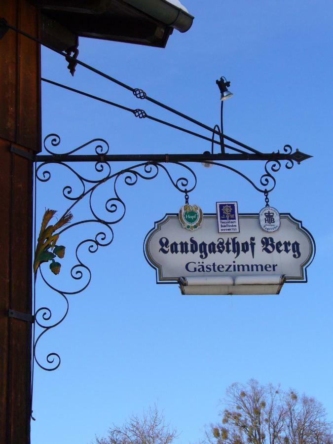 Landgasthof Berg Eurasburg Kültér fotó